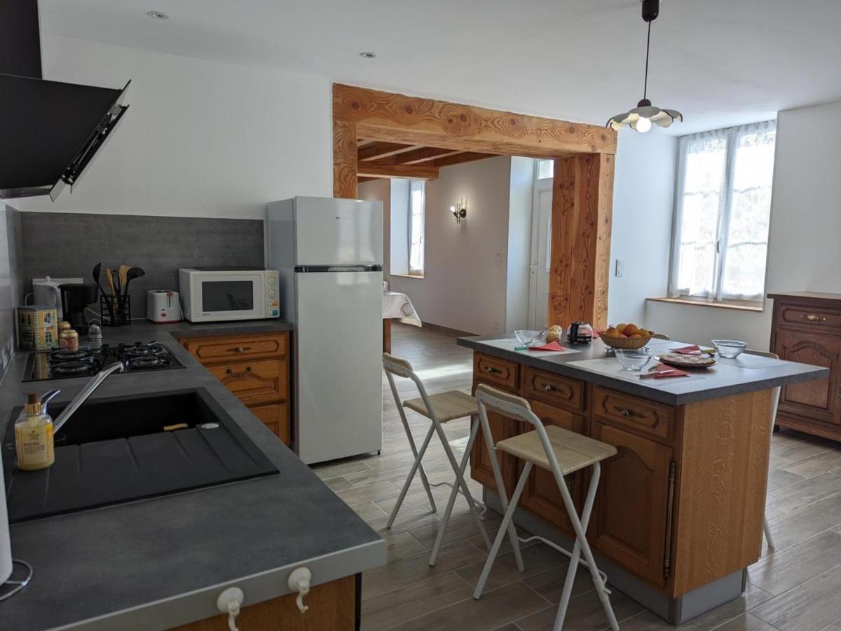 Maison Lumineuse Avec Cour Privative, Proche Sites Culturels, Tout Confort, Equipe Bebe, Wifi Inclus - Fr-1-653-98 Puyreaux Exteriér fotografie